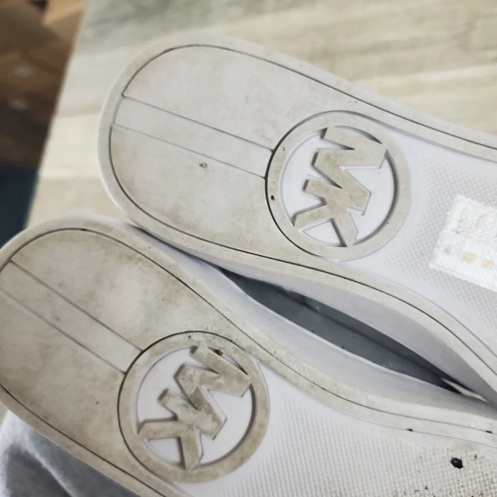 Michael Kors Scotty Lace Up Shoes Womens Sz 8 Low Top Sneakers